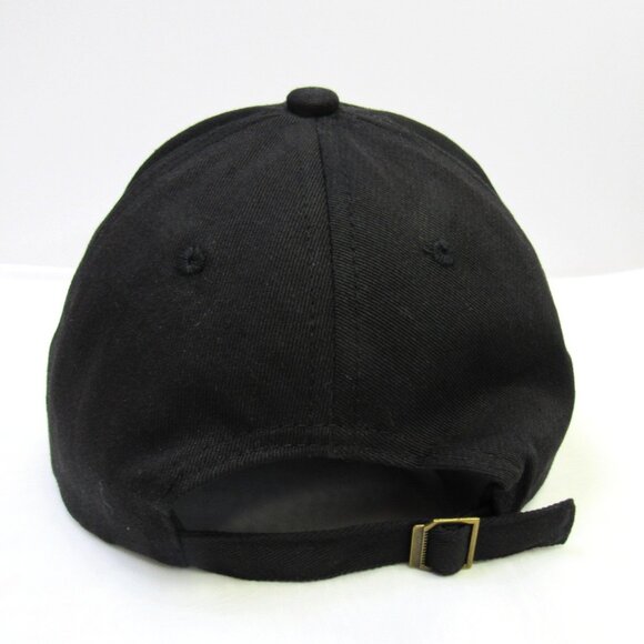 Women's SEXY Sparkle Multicolor Crystal Bling Black Baseball Hat Cap NWT - Picture 4 of 4